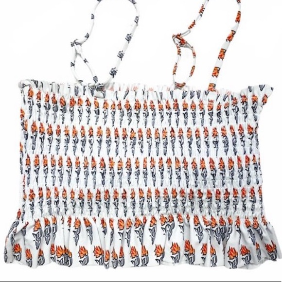 Smocked Bikini Tube Top NWOT - Picture 6 of 6